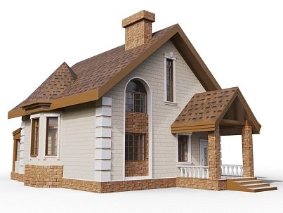 Двухэтажный дом 170м2 — строительство домов в Иваново от Л-Строй